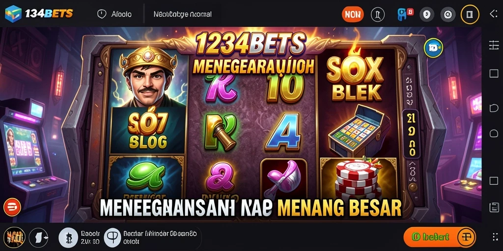Tampilan gameplay Slot 1234BETS dengan grafis yang memukau.