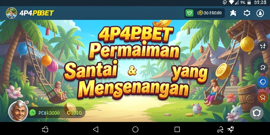 Tampilan gameplay 4P4PBET penuh warna dan menyenangkan untuk dimainkan.