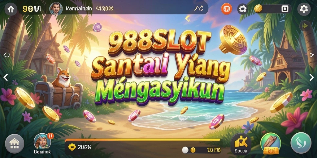 Tampilan gameplay mengasyikkan di 988SLOT dengan efek visual yang memukau.