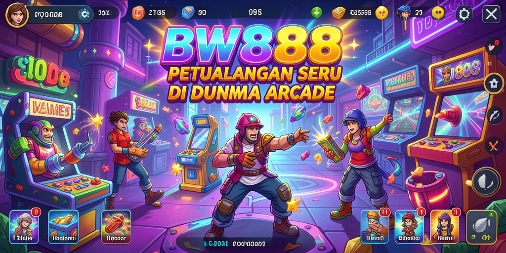 Screenshot BW888 menampilkan gameplay intens dan penuh aksi dalam dunia arcade.
