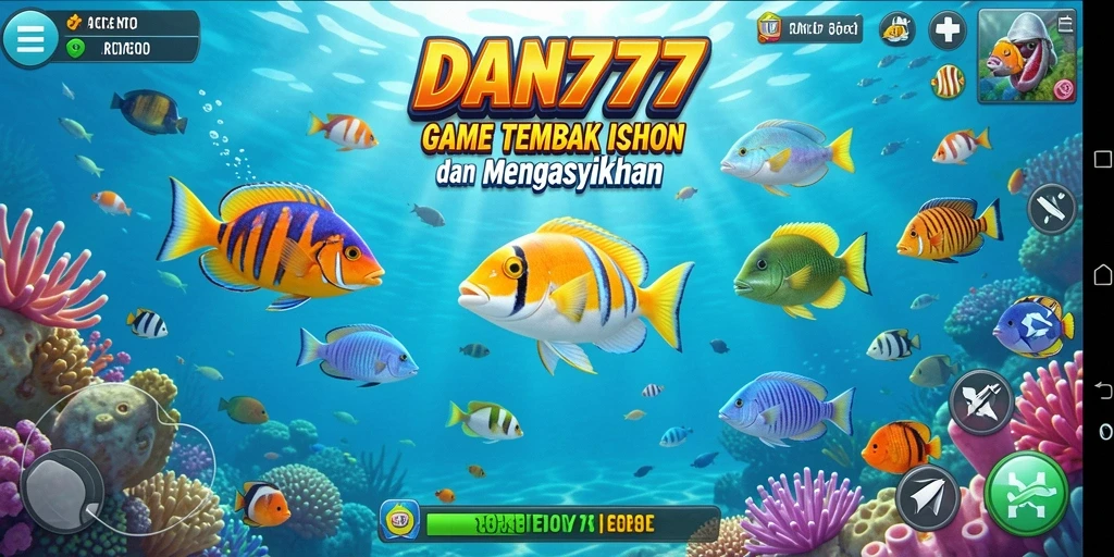Screenshot gameplay Tembak Ikan yang seru dari DAN777.
