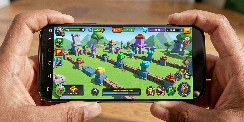 Gameplay menegangkan dari HO3 yang penuh strategi Tower Defense.