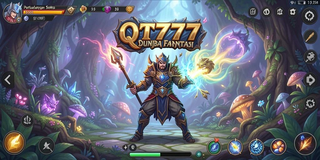 Tampilan gameplay QT777 menampilkan petualangan yang seru dan mendebarkan.