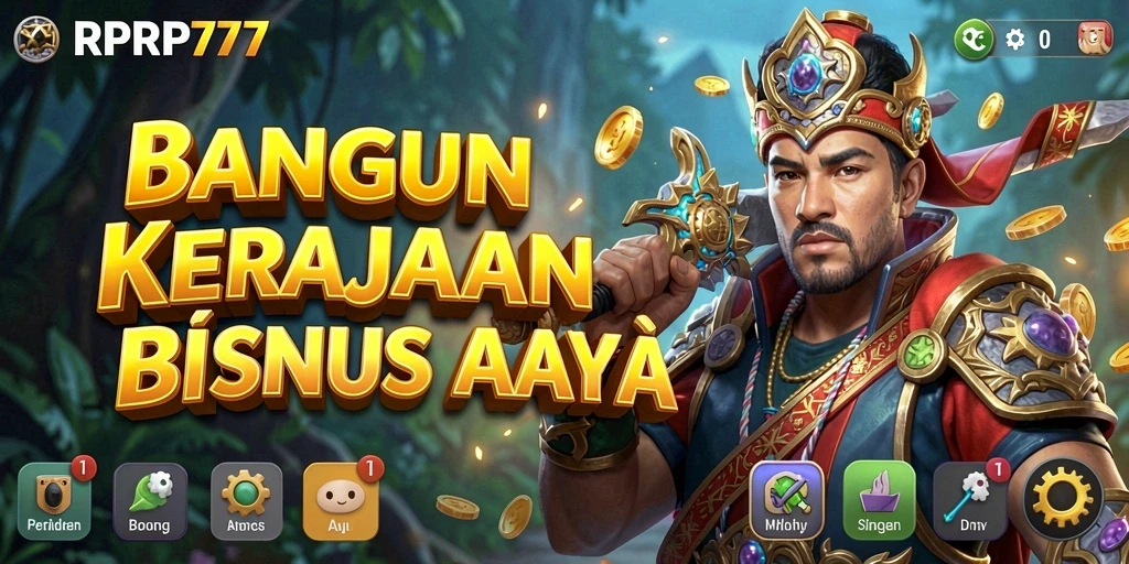 Screenshot RPRP777 menampilkan permainan Tycoon yang mendalam dan menarik.