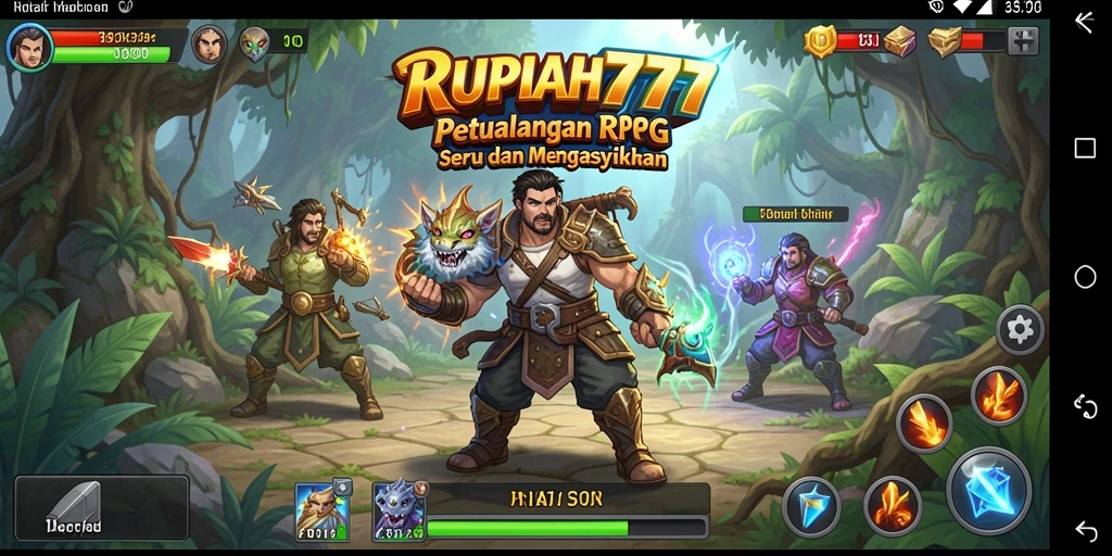 Tampilan gameplay menarik di dunia <strong>RUPIAH777</strong> dengan aksi RPG seru.