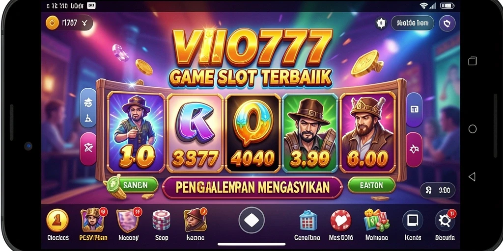 Gameplay mendebarkan dari VIO77 dengan mesin Slot yang beragam.